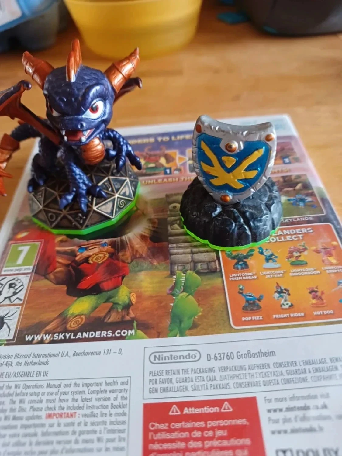 Skylander Wii game and figurines – photo 6
